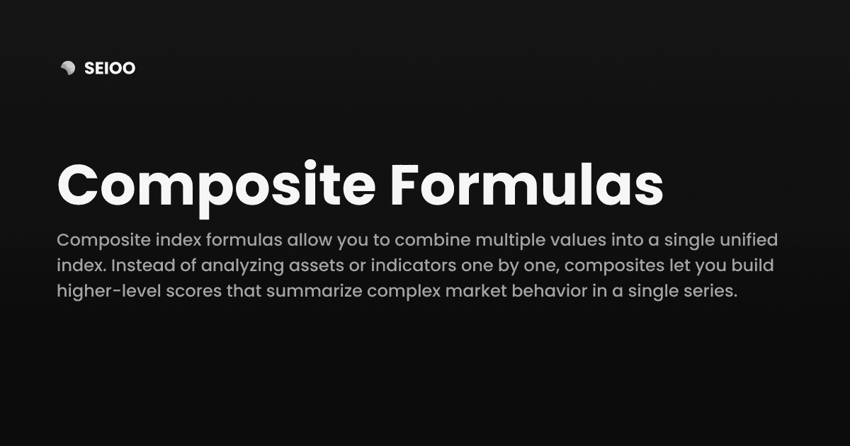 Composite Index Formulas